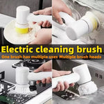 Powerful 5-in-1 Electric Bathtub Cleaning Brush | Hadsivo