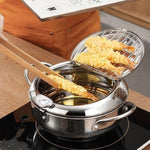 Stainless Steel Telescopic Folding Basket Fryer | Hadsivo